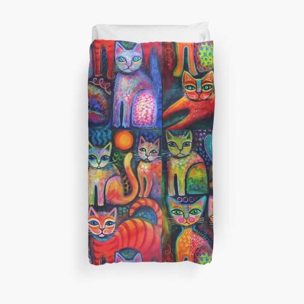 Cute kittens Duvet Cover
