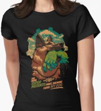 I love my dog Women's Fitted T-Shirt