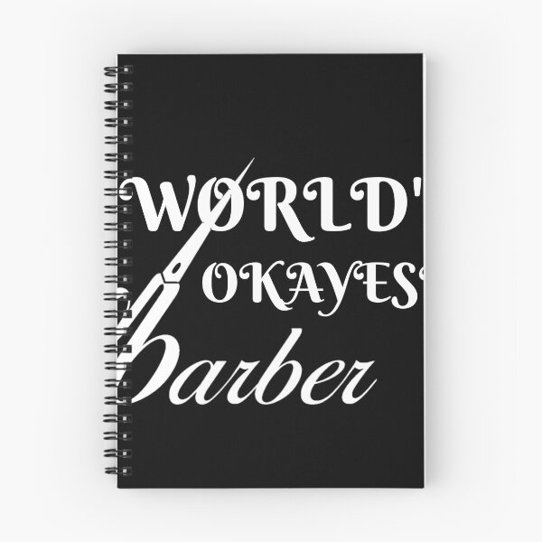 Item preview, World's okayest barber  designed and sold by Wideworld.