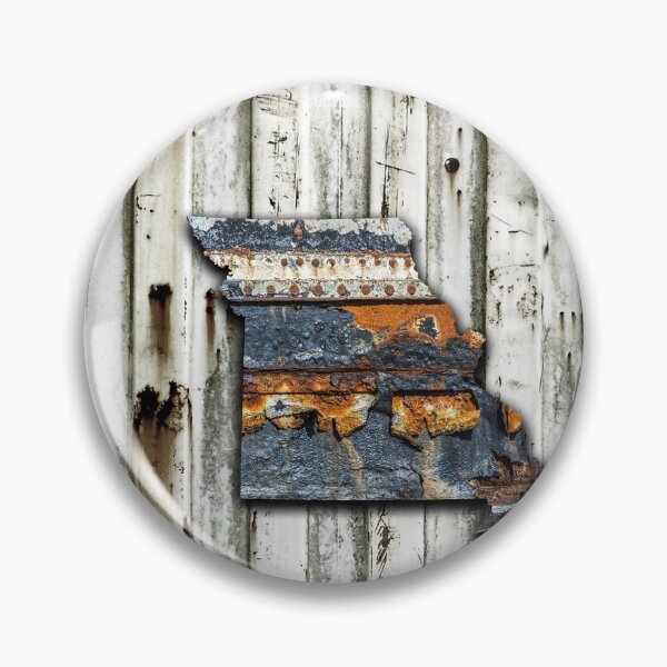 Item preview, Missouri Rusty State Shape designed and sold by Jared Davies.
