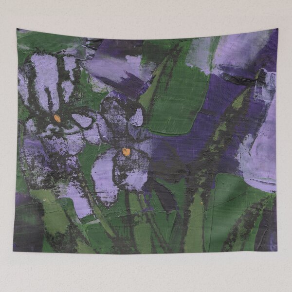 Item preview, Purple Iris 15 designed and sold by Jan Palmer.