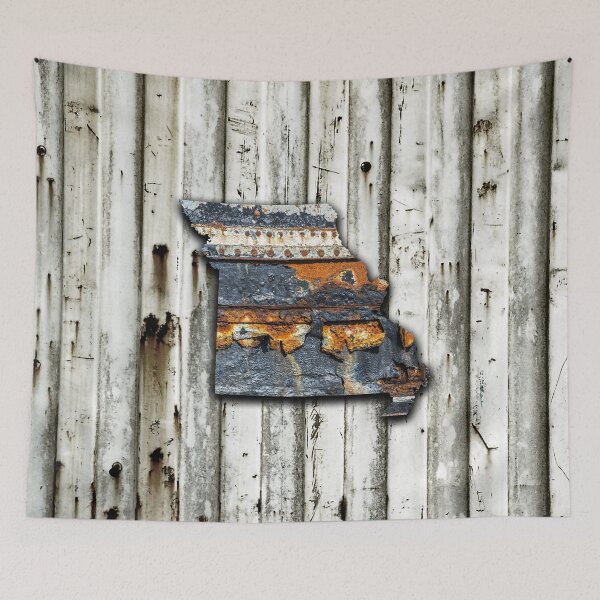 Item preview, Missouri Rusty State Shape designed and sold by Jared Davies.