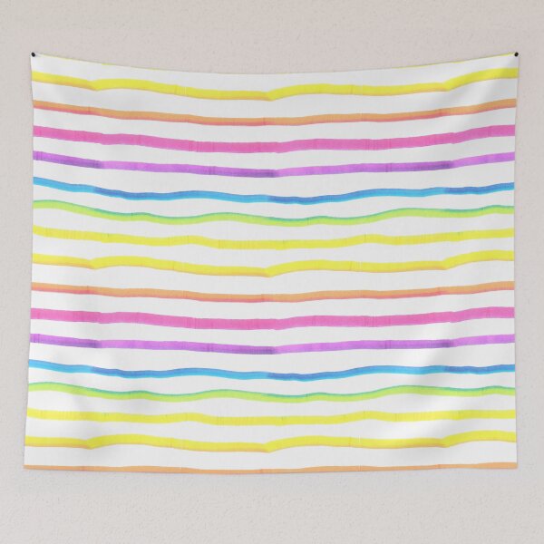 Item preview, Bright Rainbow Stripes designed and sold by Becki Sturgeon.