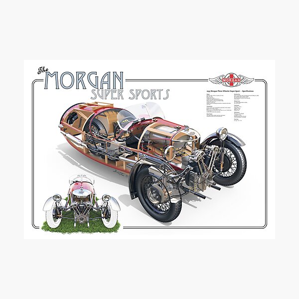 Morgan - Cutaway Poster Photographic Print