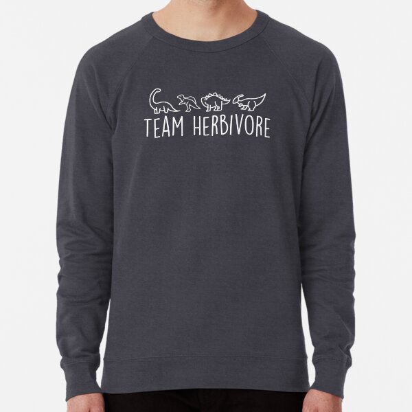 Team Herbivore - Vegan Shirt - Vegetarian - Animal Rights Lightweight Sweatshirt