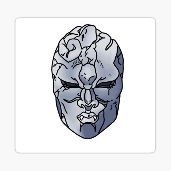 Stone Mask Sticker
