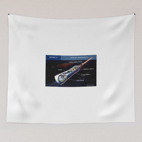 Item preview, Saturn five Apollo capsule designed and sold by serene-dad.