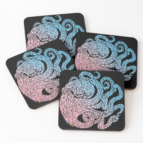 Item preview, Copy of Pride Octopus - Transexual designed and sold by QuietChiaro.