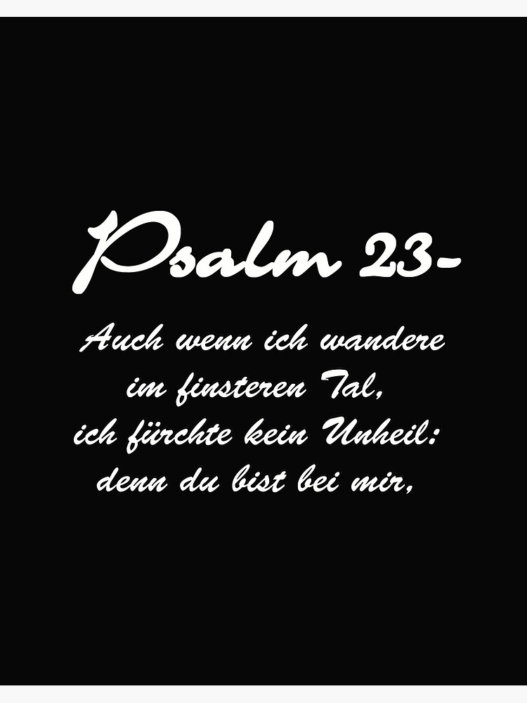 6+ Psalm 23 Quote