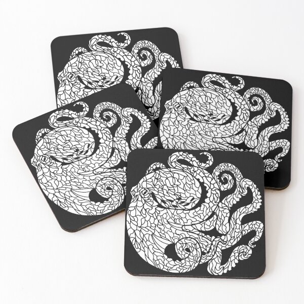 Item preview, Octopus White designed and sold by QuietChiaro.