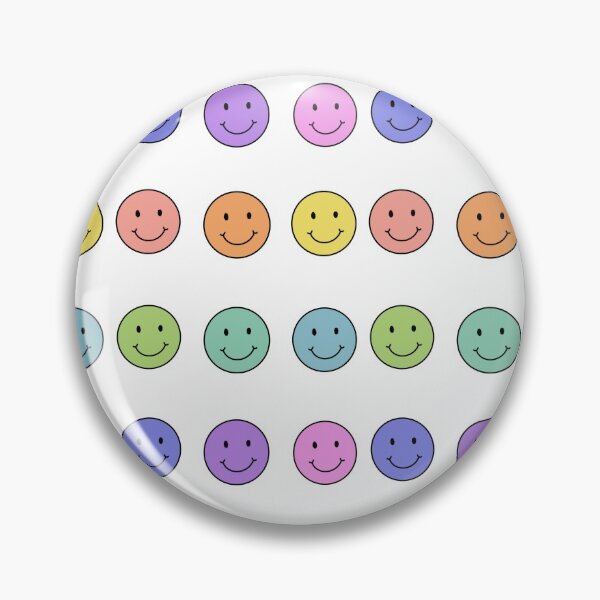 Artikelvorschau, Pastellfarbenes Smiley-Gesicht entworfen und verkauft von katiesully99.