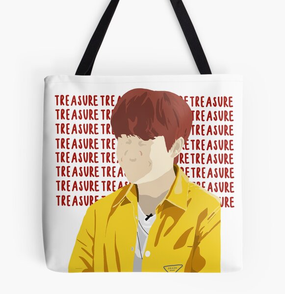 TREASURE KPOP Canvas Tote Bag Hyunsuk Jihoon Yoshi 