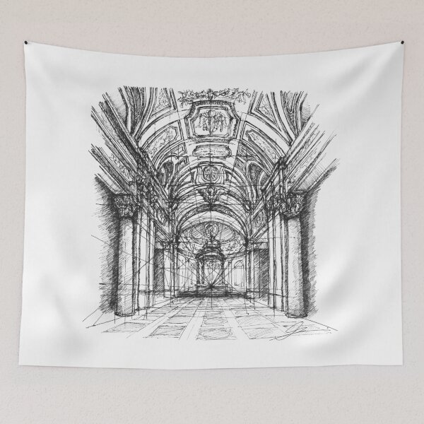Item preview, Renaissance Church Interior designed and sold by lokhkcc.