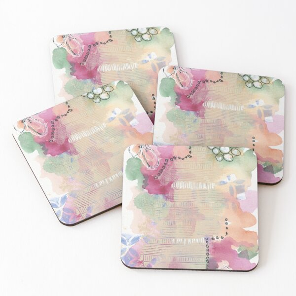Item preview, Jardín de flores abstractas designed and sold by AnissaF.