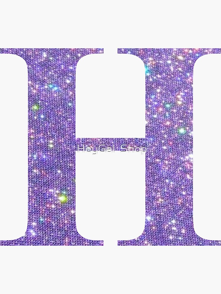 "Eta Purple Glitter Greek Letter" Sticker for Sale by allyspalding