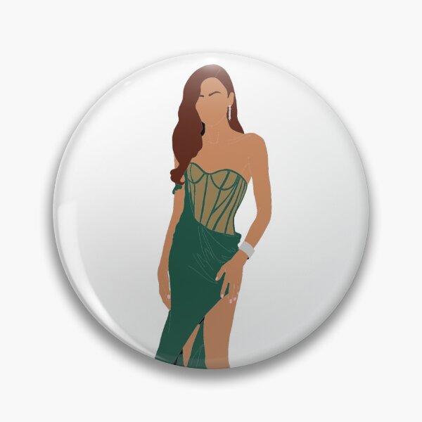 Artikelvorschau, Zendaya grünes Kleid entworfen und verkauft von roxyab.