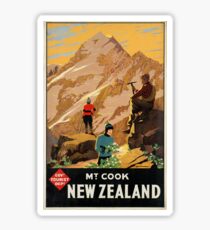 Vintage poster - New Zealand Sticker