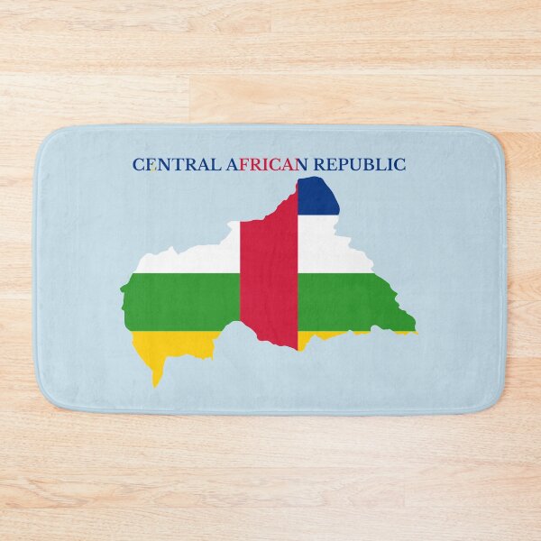 Item preview, Central African Republic  Map Flag designed and sold by marosharaf.