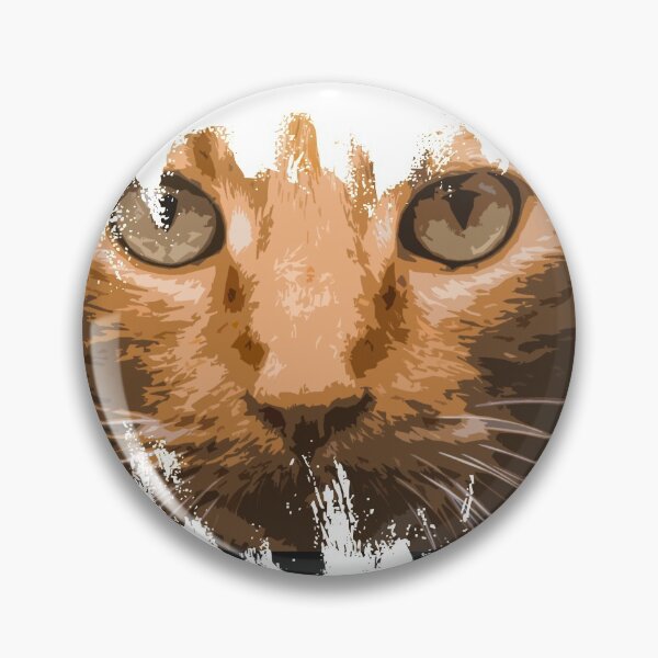 Item preview, Orange Tabby Kitty Cat Face designed and sold by NancyMerkle.