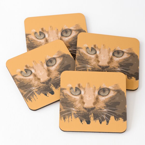 Item preview, Orange Tabby Kitty Cat Face designed and sold by NancyMerkle.