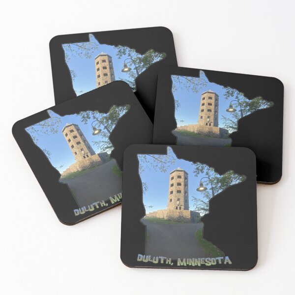 Item preview, Minnesota State Outline (Enger Tower in Duluth) designed and sold by gorff.