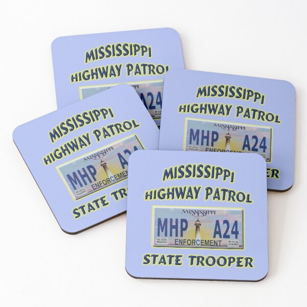 Item preview, Mississippi Highway Patrol License Plate designed and sold by Lawrence Baird.