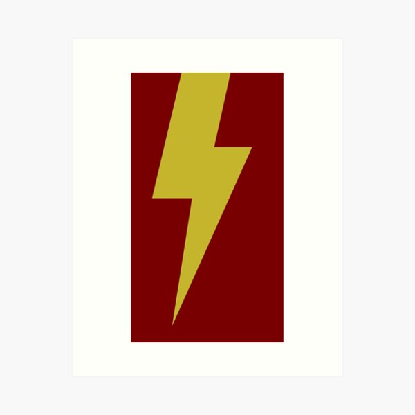 The Flash Symbol Art