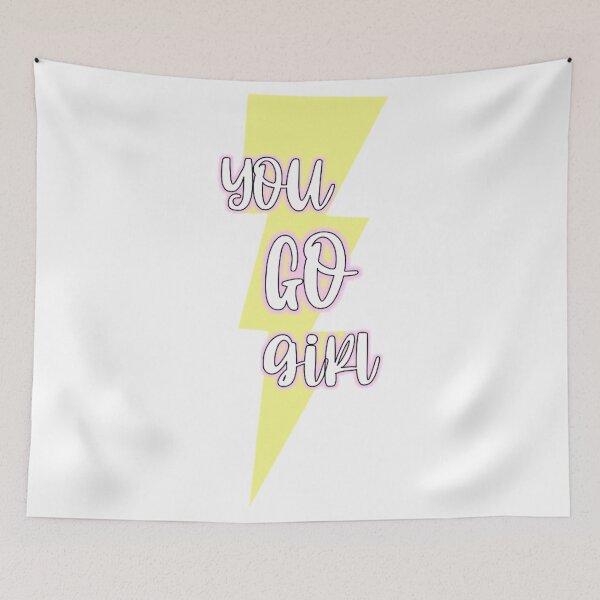 Item preview, you go girl lightning bolt  designed and sold by AshleyAnnThomas.