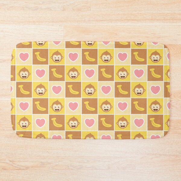 Item preview, Cute Monkey and Banana Pattern designed and sold by rustydoodle.