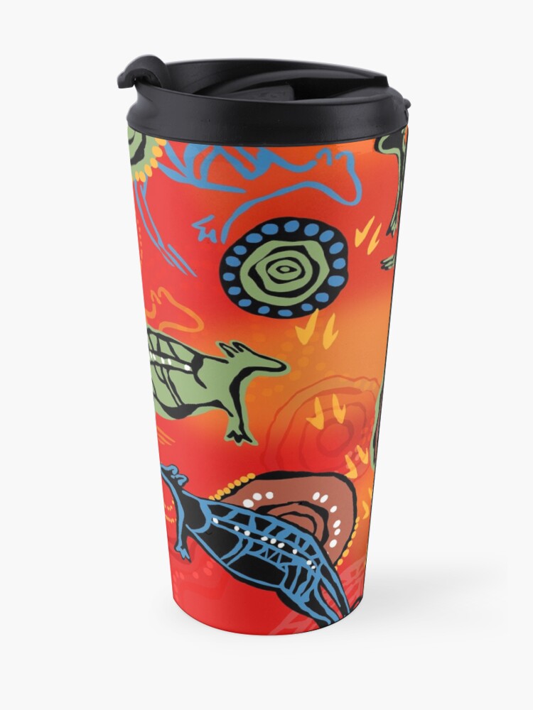 Alternate view of QANTAS DREAMING Travel Mug