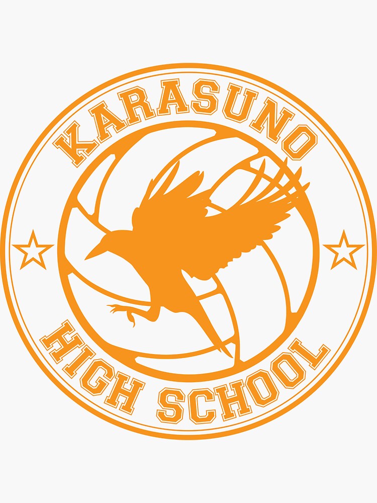 Karasuno High School Haikyuu Sticker By Animenatics Redbubble