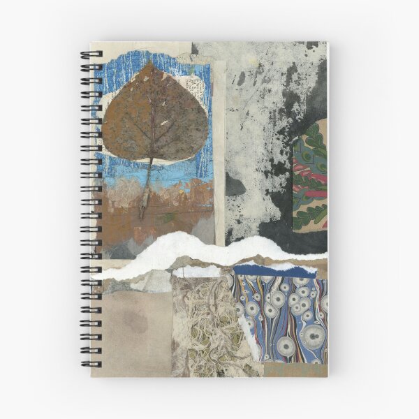 Item preview, Winter Landscape Mixed Medium Collage designed and sold by Elena Ray.