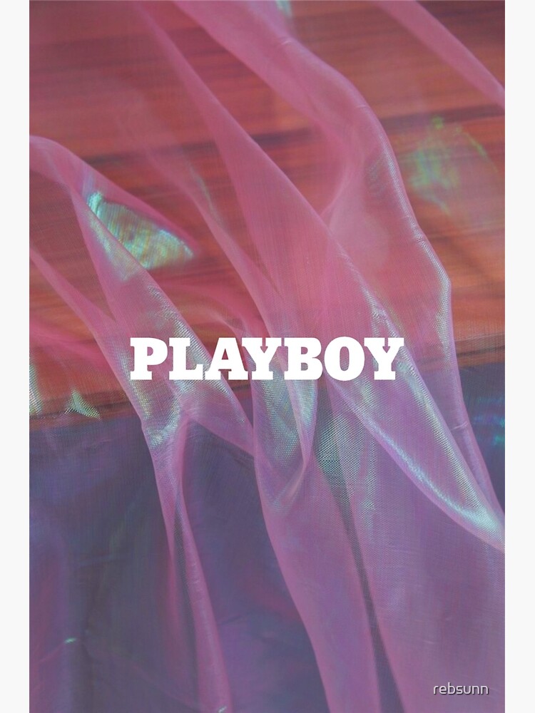 Playboy Iridescent Aesthetic Greeting Card By Rebsunn Redbubble