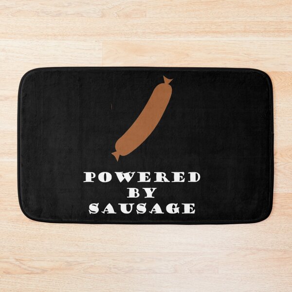 Item preview, Powered By Sausage designed and sold by HootenannyGear.