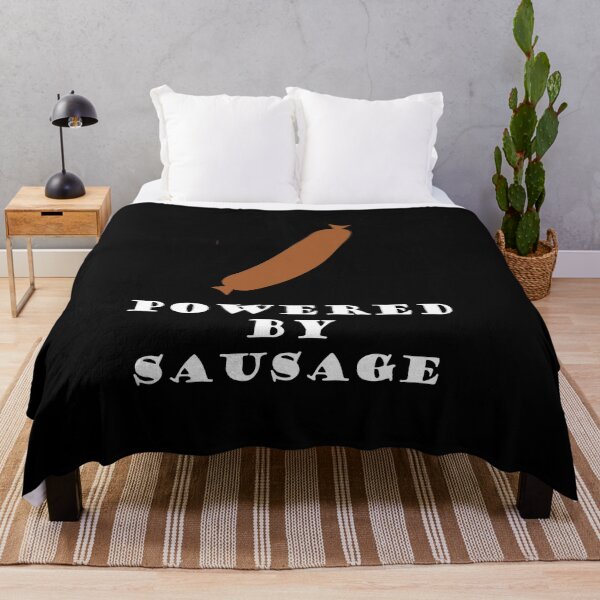Item preview, Powered By Sausage designed and sold by HootenannyGear.