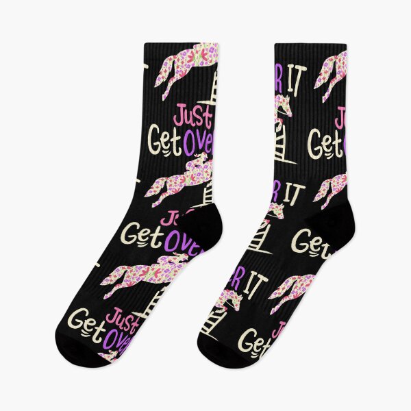 Item preview, Just Get Over It Equestrian Horseback Horse Rider designed and sold by haselshirt.