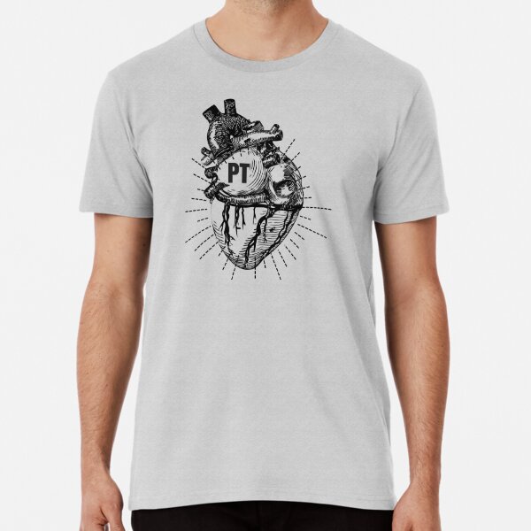 Physiotherapie-Liebes-anatomisches Herz-PT-Schuldesign Premium T-Shirt