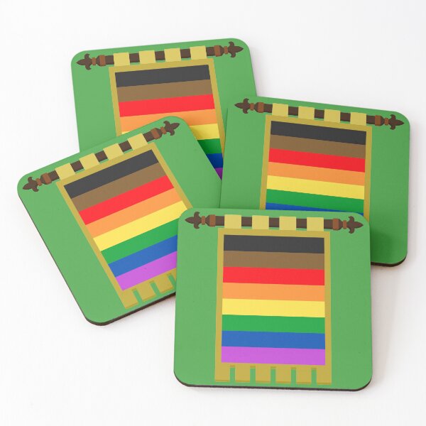 Item preview, Gonfalon POC Rainbow Pride designed and sold by Whispatchet.