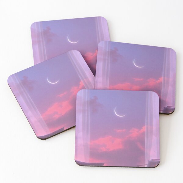 Item preview, pink aesthetic clouds sky designed and sold by rebsunn.