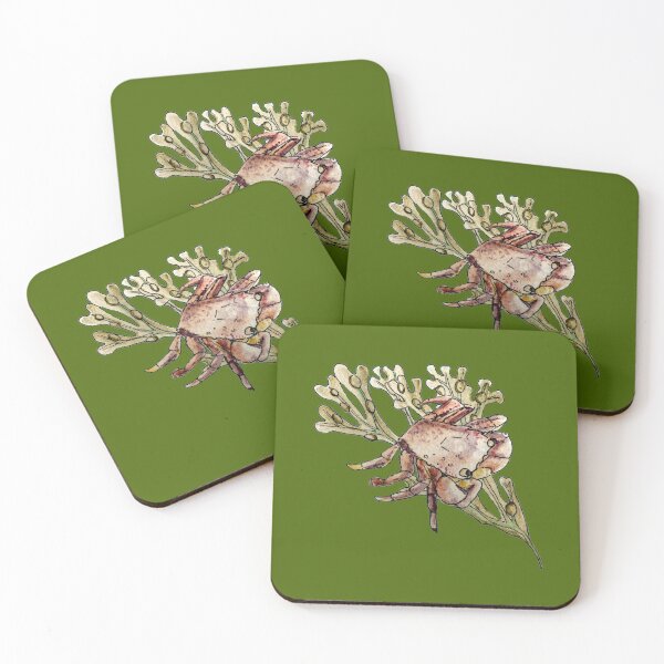 Item preview, West Coast Crab with Seaweed designed and sold by Squiddllr.