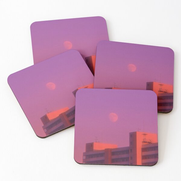 Item preview, dreamy sunset building aesthetic designed and sold by rebsunn.