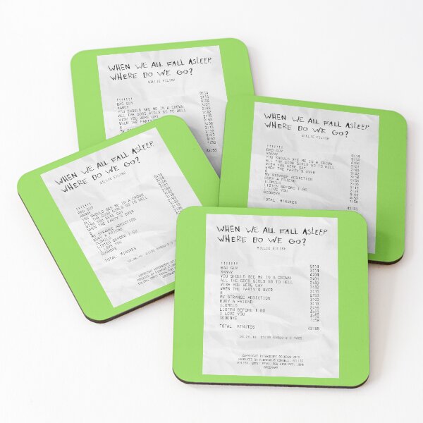 Item preview, album receipt designed and sold by Jenna Gardner.