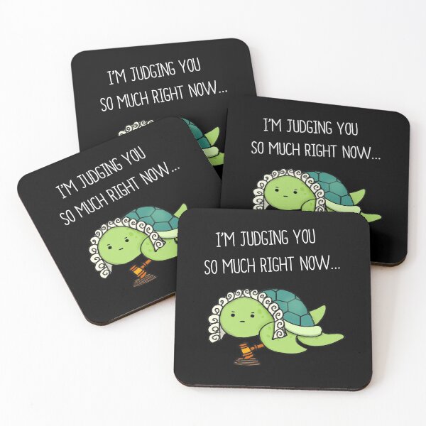 Item preview, Jerry The Judgy Turtle - "I'm Judging You So Much Right Now" designed and sold by THNKDESIGN.