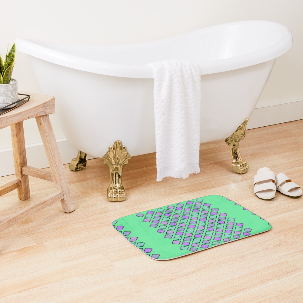 Item preview, Bath Mat designed and sold by holidayjohn.