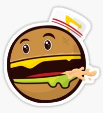 Burger Animal Sticker