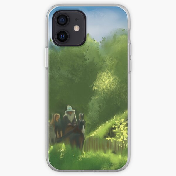 Riding with old friends iPhone Soft Case