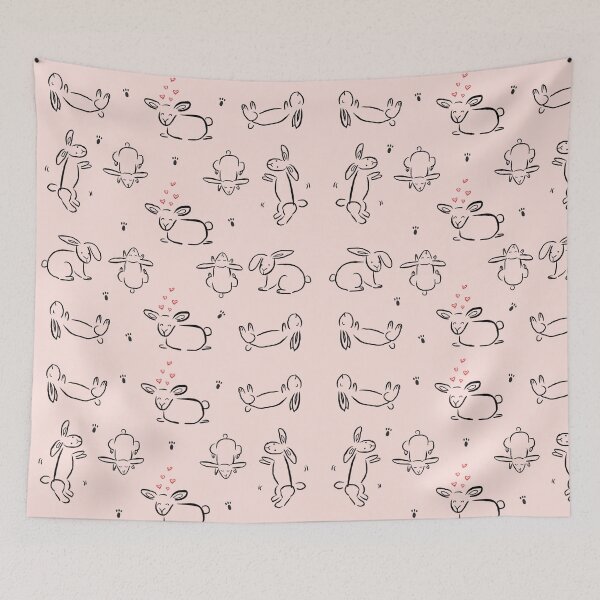 Item preview, Cute Bunnies Collection Pink designed and sold by AnnesLovelys.