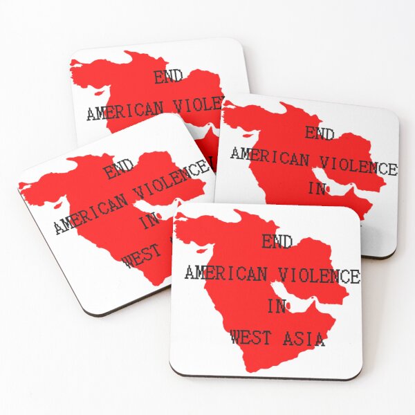 Item preview, End American Violence in West Asia designed and sold by transneutrl.