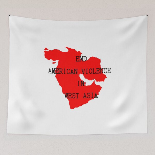 Item preview, End American Violence in West Asia designed and sold by transneutrl.