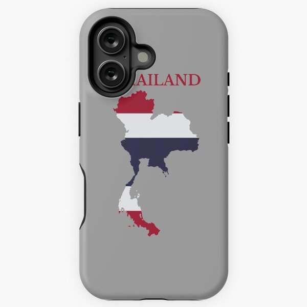 Item preview, Thailand flag map designed and sold by marosharaf.
